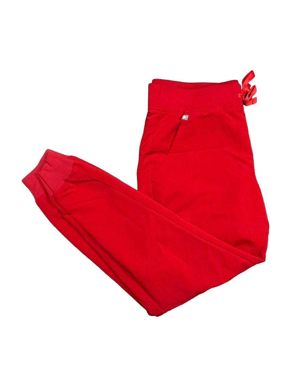 Figs Red Track Joggers